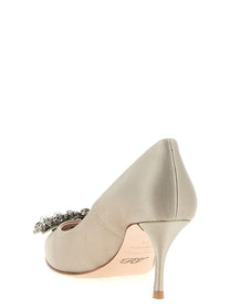 ROGER VIVIER - ROGER VIVIER - ’Flower Strass’ pumps - Women’s Shoes