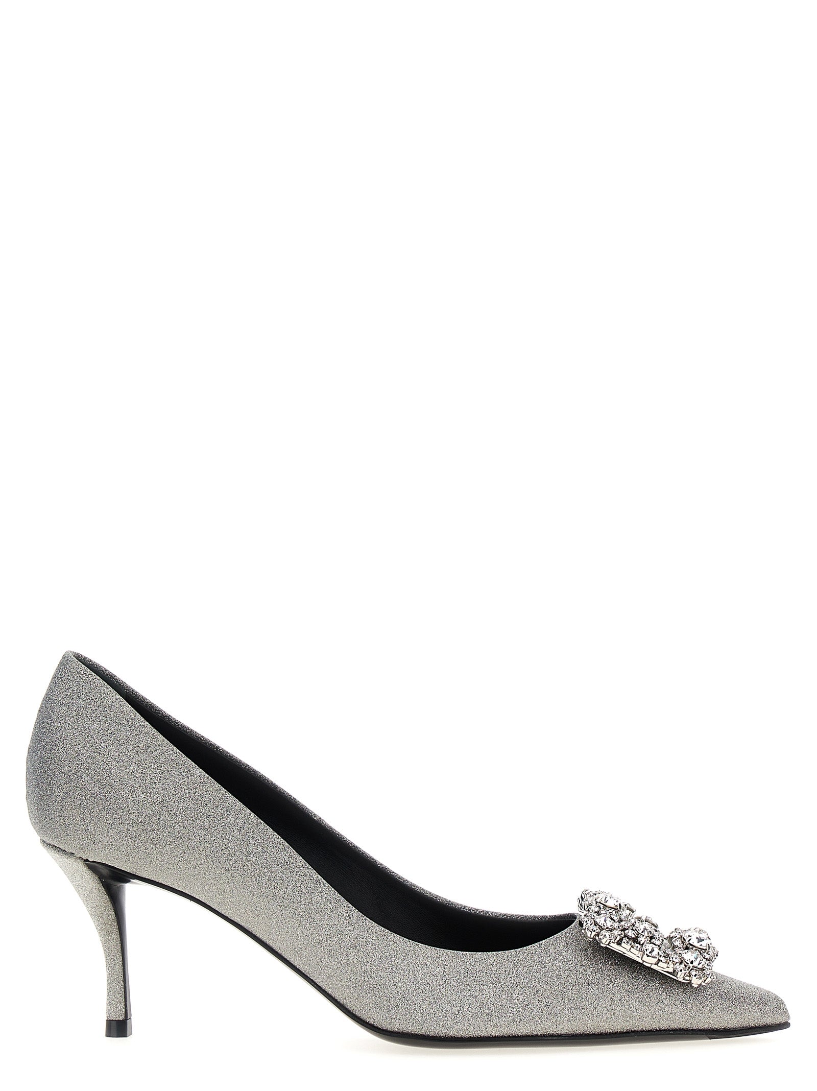 ROGER VIVIER - ROGER VIVIER - ’Flower Strass’ pumps - Women’s Shoes