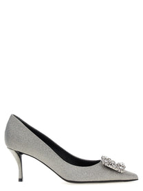 ROGER VIVIER - ROGER VIVIER - ’Flower Strass’ pumps - Women’s Shoes