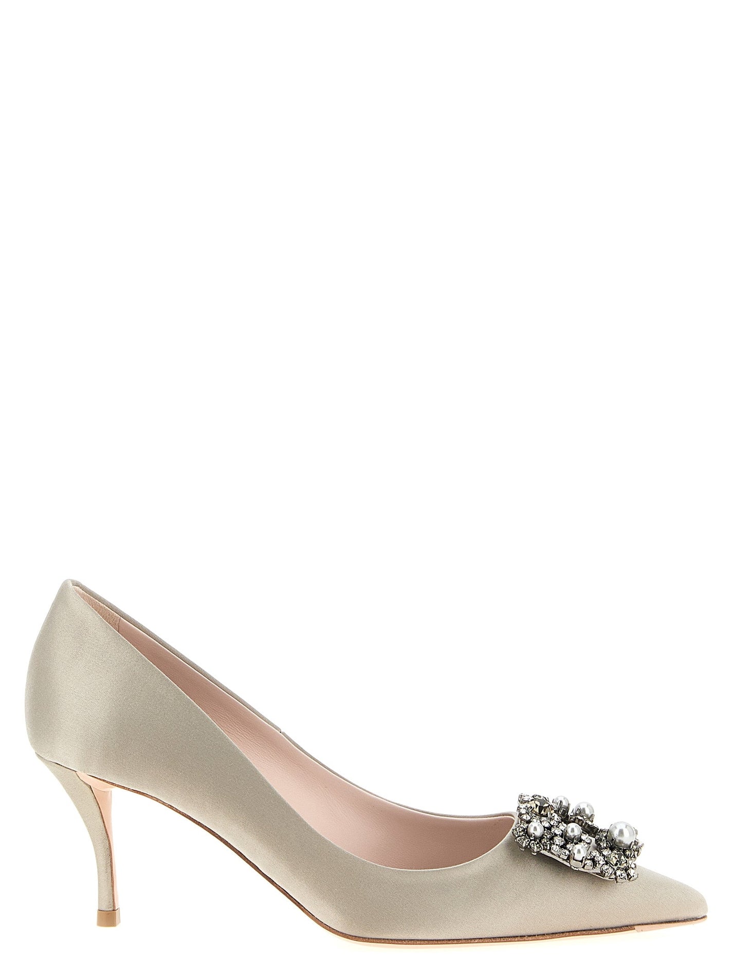 ROGER VIVIER - ROGER VIVIER - ’Flower Strass’ pumps - Women’s Shoes