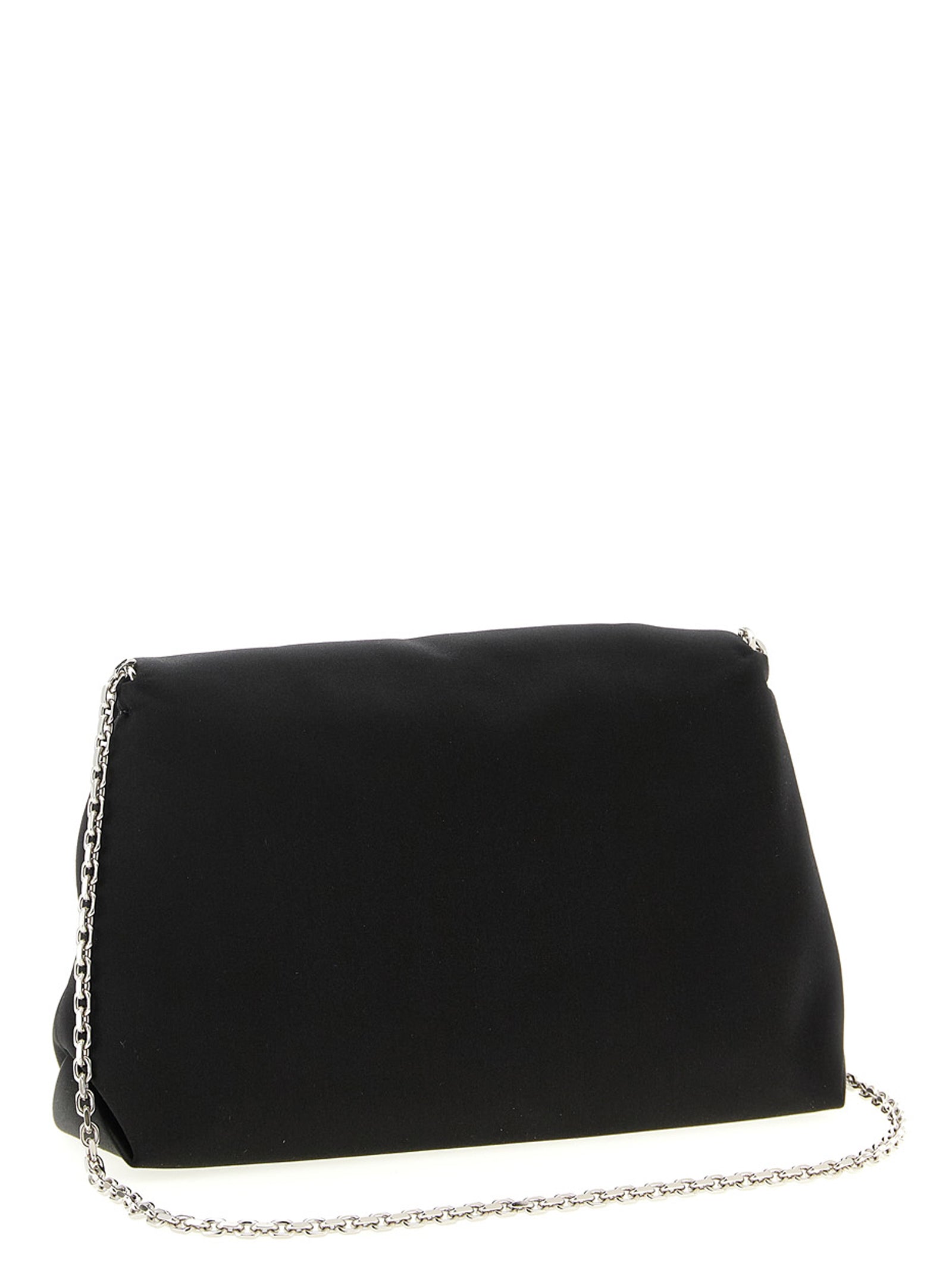 ROGER VIVIER - ROGER VIVIER - ’Bouquet Strass Drape mini’ clutch - Women’s Bags