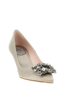 ROGER VIVIER - ROGER VIVIER - ’Flower Strass’ pumps - Women’s Shoes