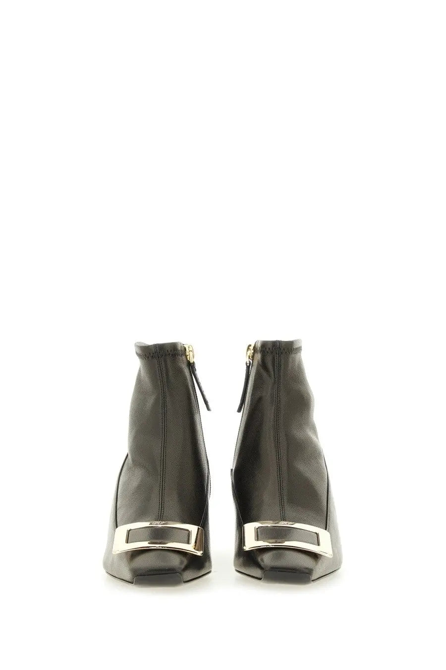 Roger Vivier Women's Belle Vivier Ankle Boot Black, view 4