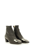 Roger Vivier Women's Belle Vivier Ankle Boot Black, view 2