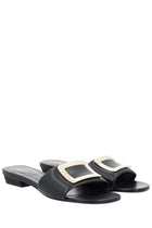 Roger Vivier Women's Mule Belle Sandals Black, view 2