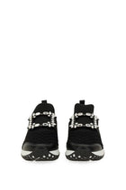 Roger Vivier Women's Viv Run Fabric Sneaker Black, view 4
