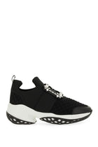 Roger Vivier Women's Viv Run Fabric Sneaker Black