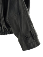 Rohe Blouson Leather Jacket Black, view 4