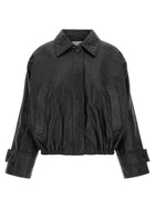 Rohe Blouson Leather Jacket Black
