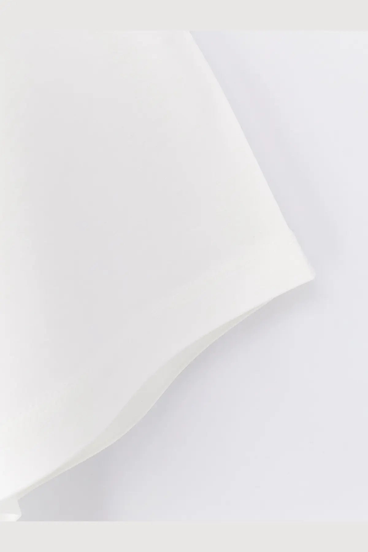 A soft off-white rohe women’s cotton blend shirt fabric with smooth texture and gentle folds