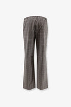 Rohe Women's Madras Cotton Trousers Black, view 2