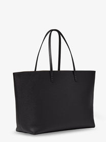 Fendi Women's Roll Large Roman Leather Shopper Black