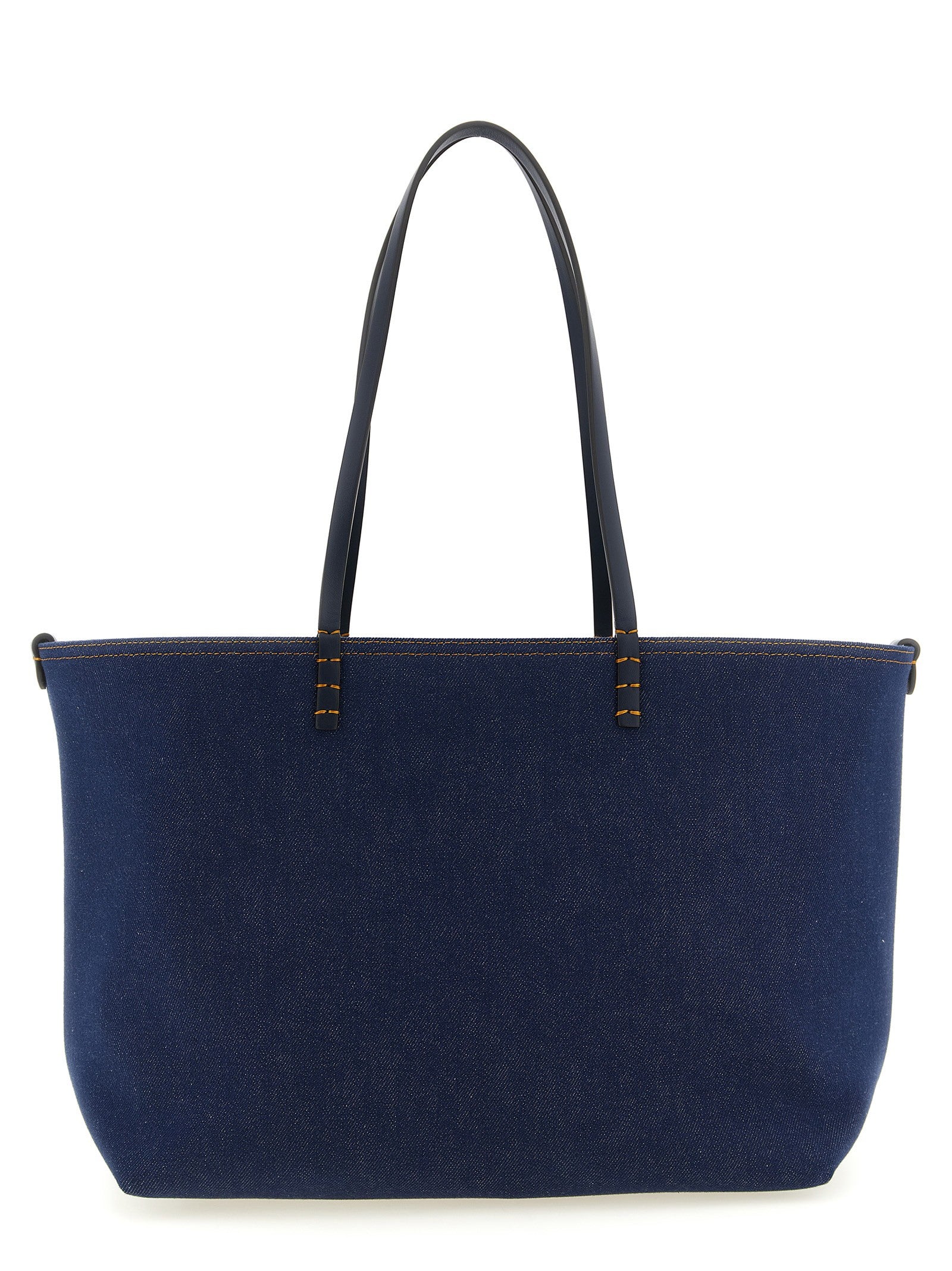 Fendi Roll Medium Reversible Shopping Bag Blue