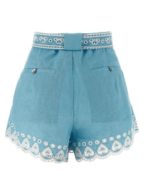 FARM Rio Romantic Richelieu Shorts Blue