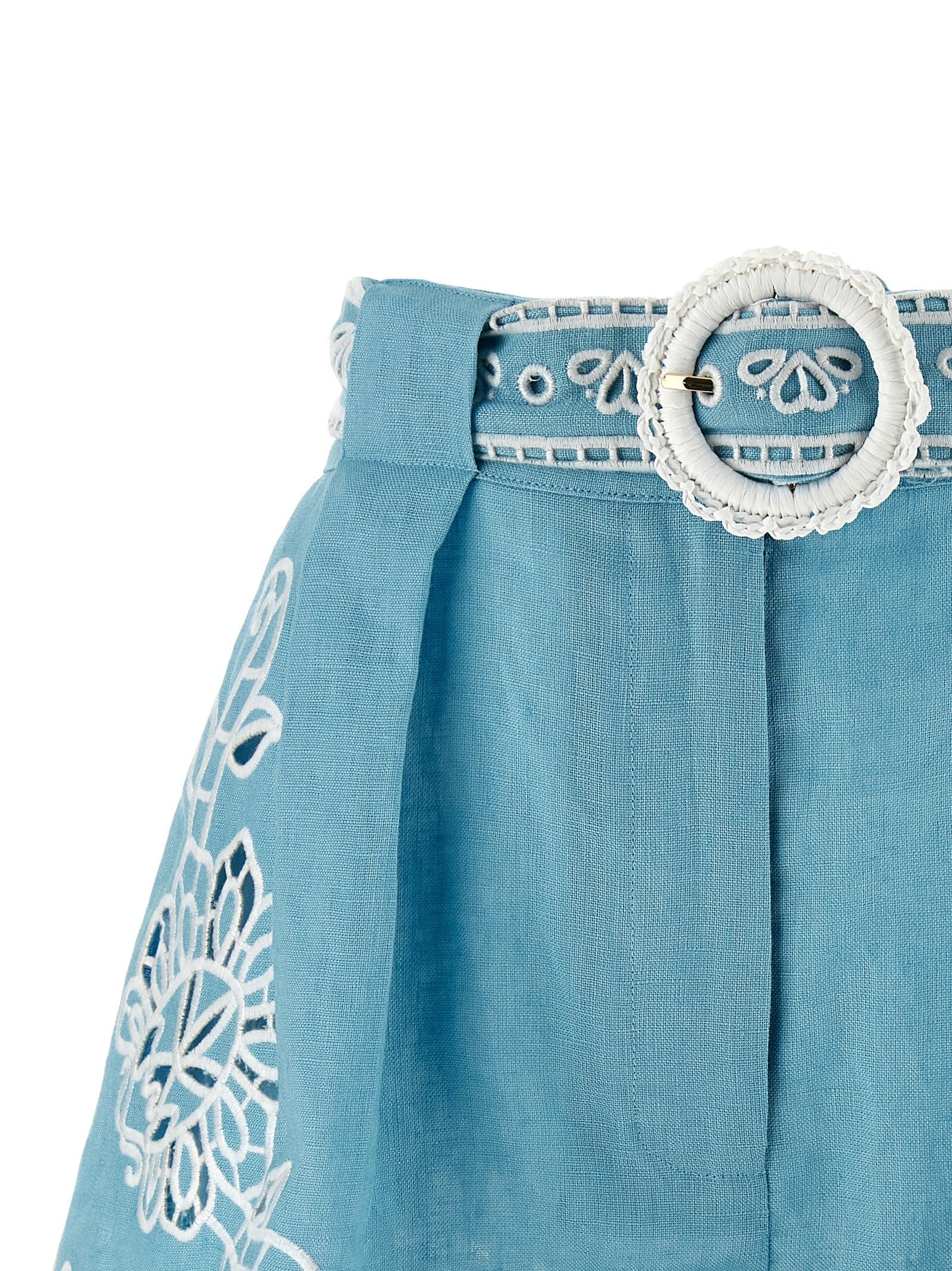 FARM Rio Romantic Richelieu Shorts Blue
