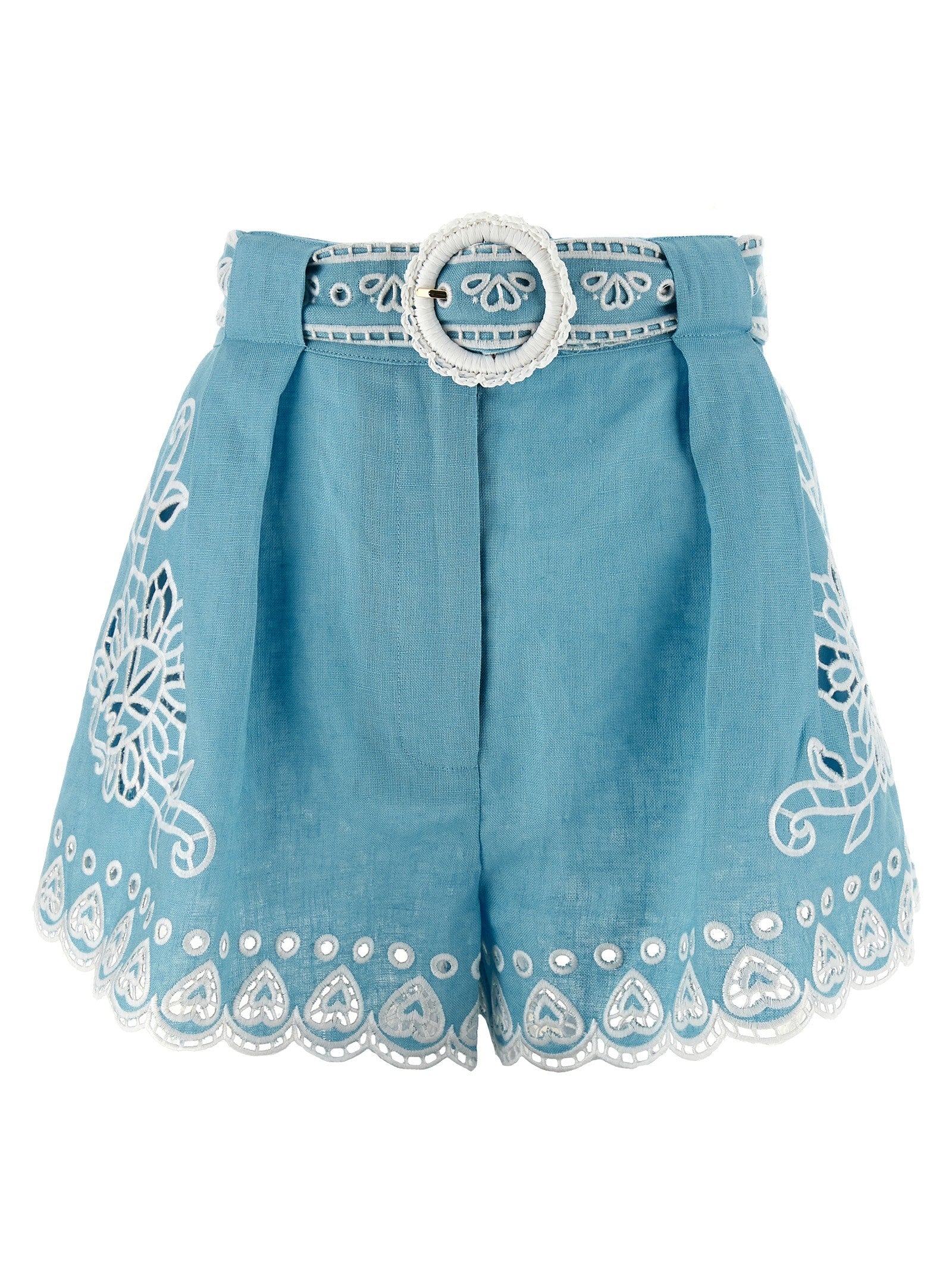 FARM Rio Romantic Richelieu Shorts Blue