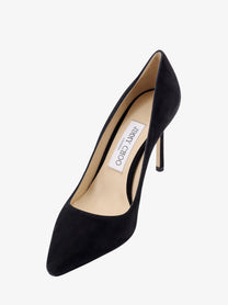 Jimmy Choo Women's Romy Suede Pumps Black, view 4