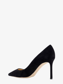 Jimmy Choo Women's Romy Suede Pumps Black, view 3