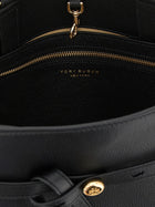 Tory Burch Romy Bauletto Handbag Black, view 4