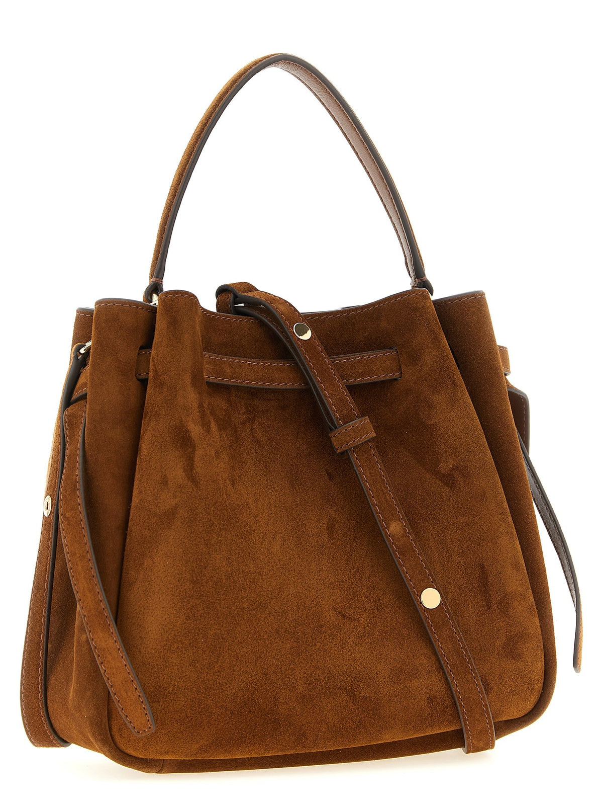 Tory Burch Romy Bucket Bag Brown, view 2