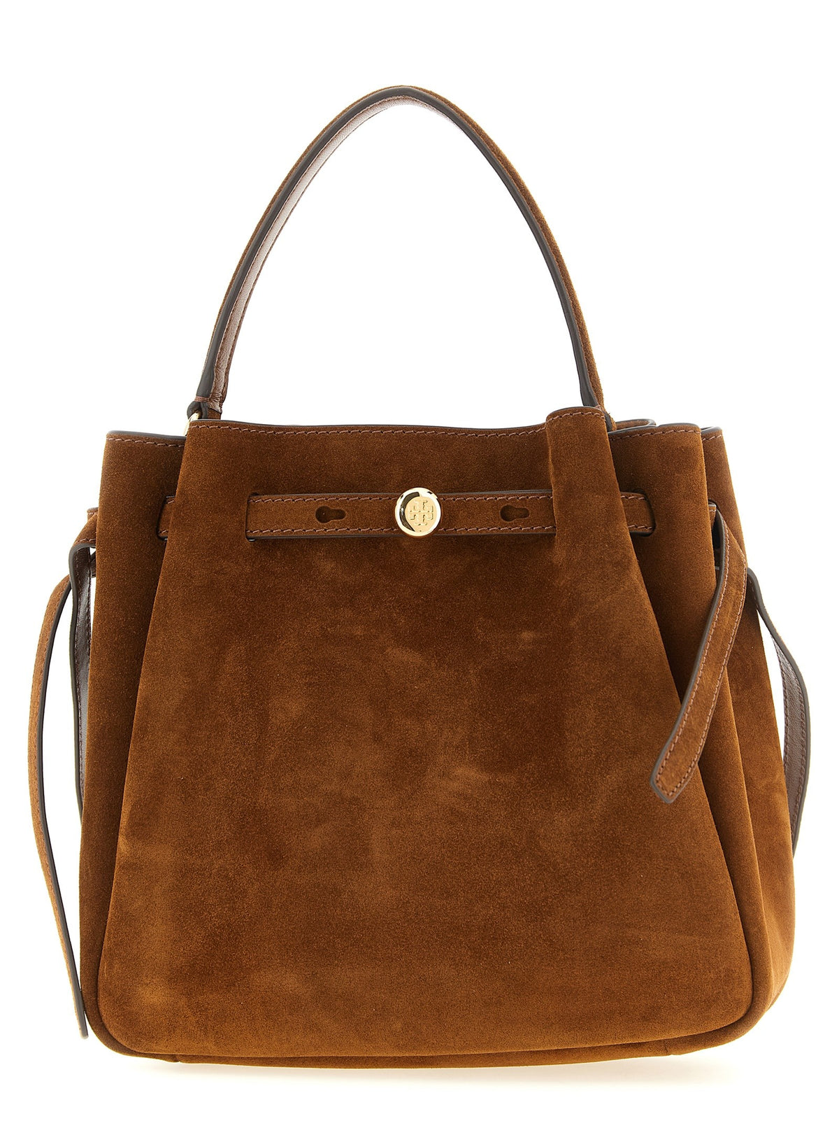 Tory Burch Romy Bucket Bag Brown
