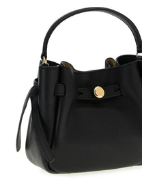 Tory Burch Women's Romy Mini Leather Shoulder Bag Black