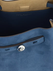 Tory Burch Romy Bucket Bag Blue