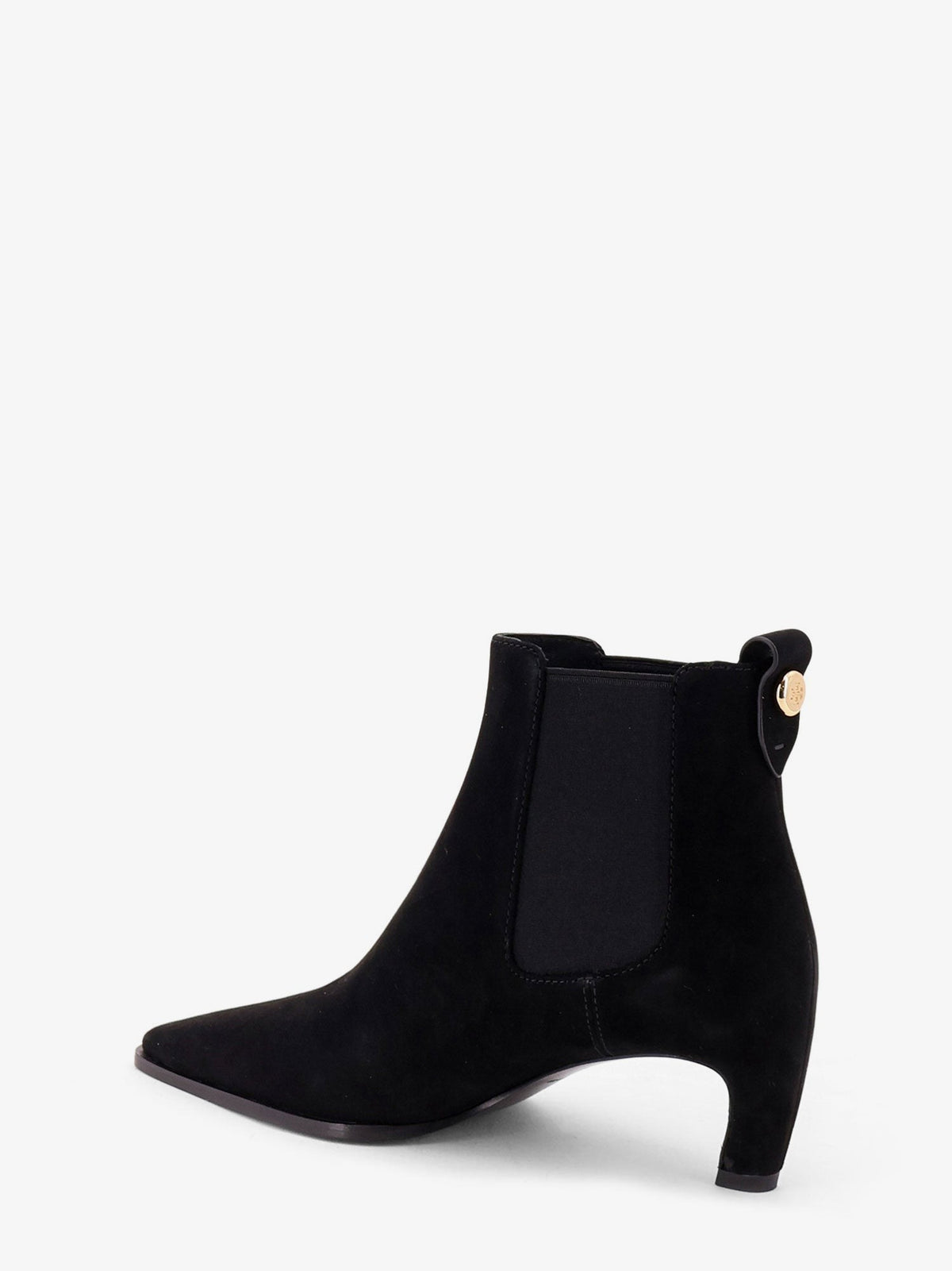 Tory Burch Women's Romy Chelsea Leather Ankle Boots Black