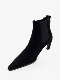 Tory Burch Women's Romy Chelsea Leather Ankle Boots Black