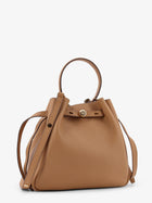 Tory Burch Women's Romy Leather Bucket Bag Brown, view 3