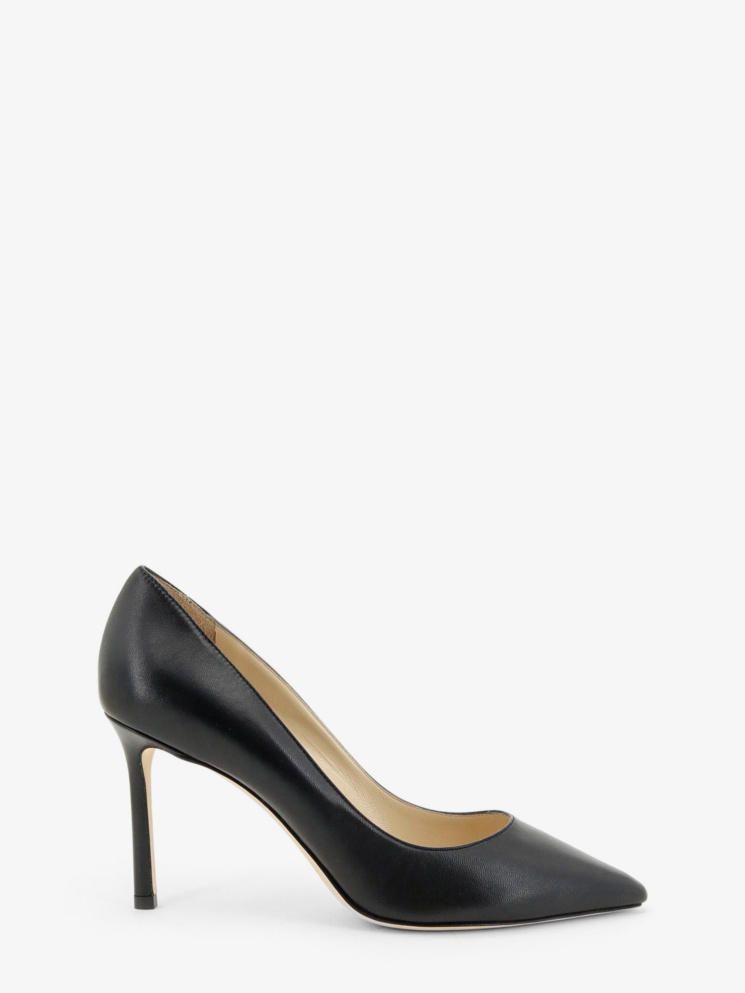 Jimmy Choo Women's Romy Leather Décolleté Black
