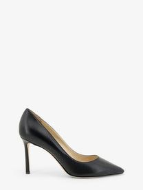 Jimmy Choo Women's Romy Leather Décolleté Black