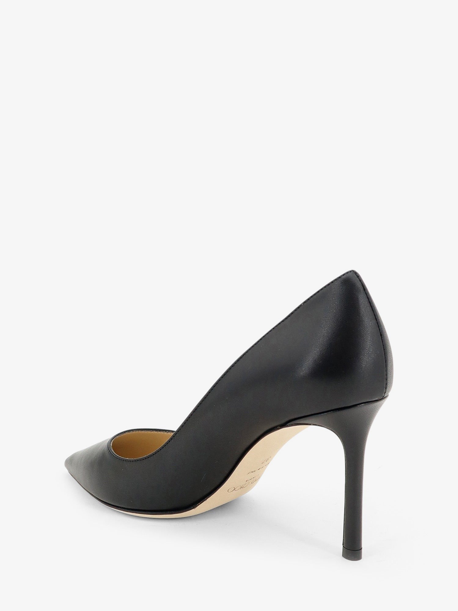 Jimmy Choo Women's Romy Leather Décolleté Black