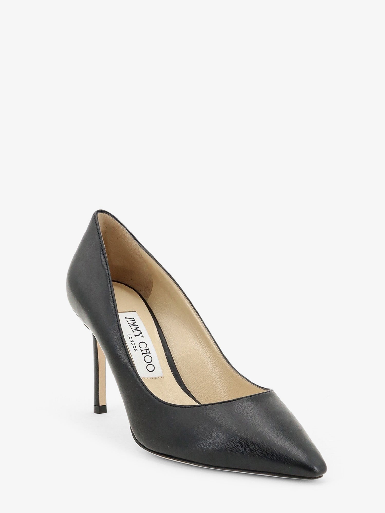 Jimmy Choo Women's Romy Leather Décolleté Black