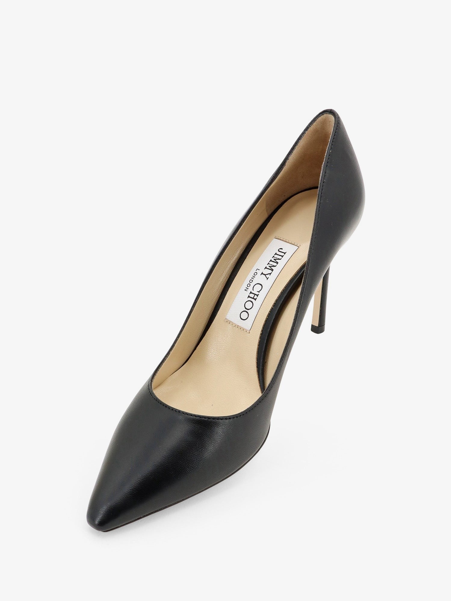 Jimmy Choo Women's Romy Leather Décolleté Black