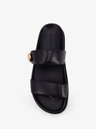 Tory Burch Women's Romy Leather Sandals Black