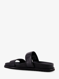 Tory Burch Women's Romy Leather Sandals Black