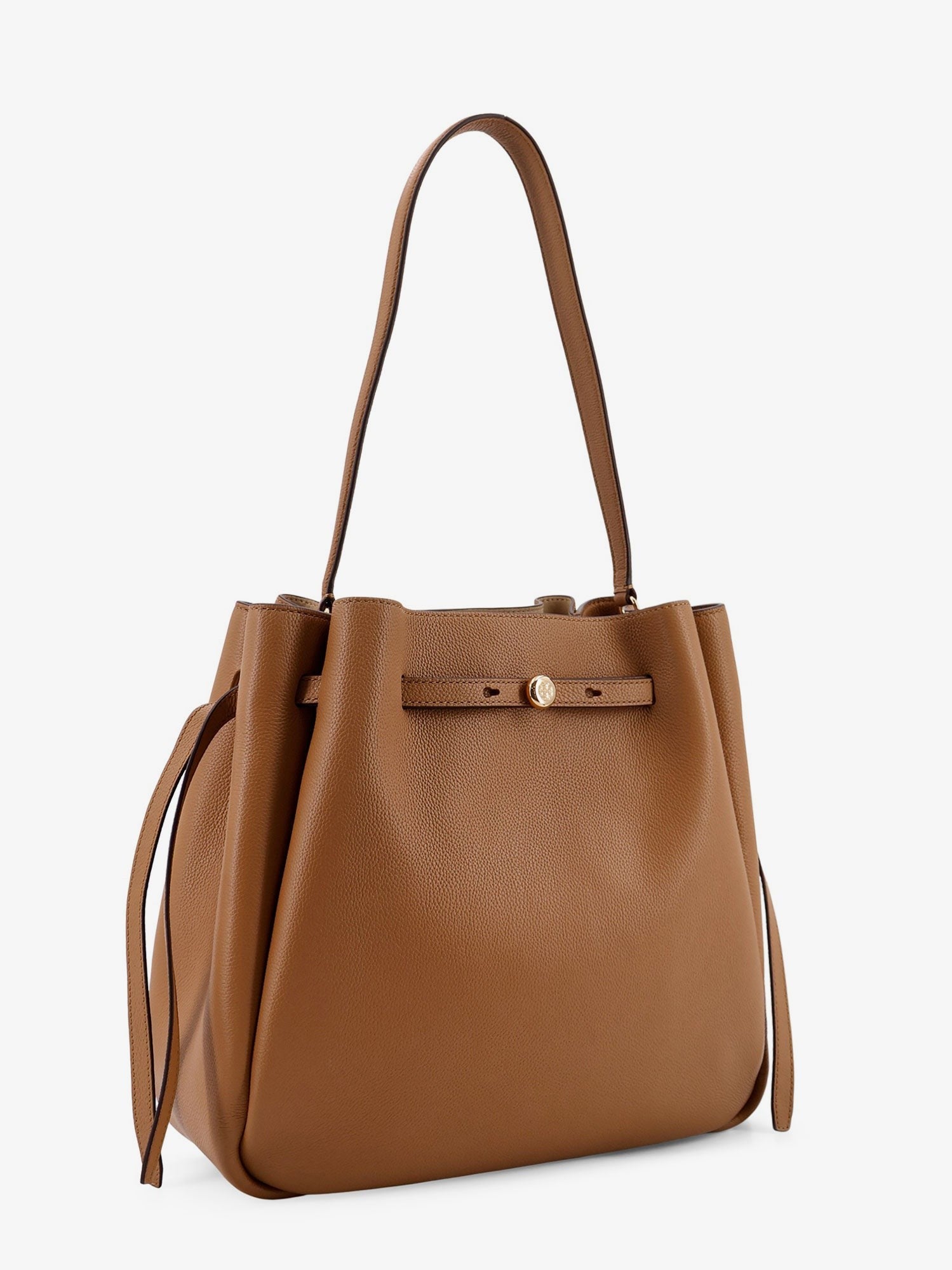 Tory Burch Women's Romy Leather Shoulder Bag Brown