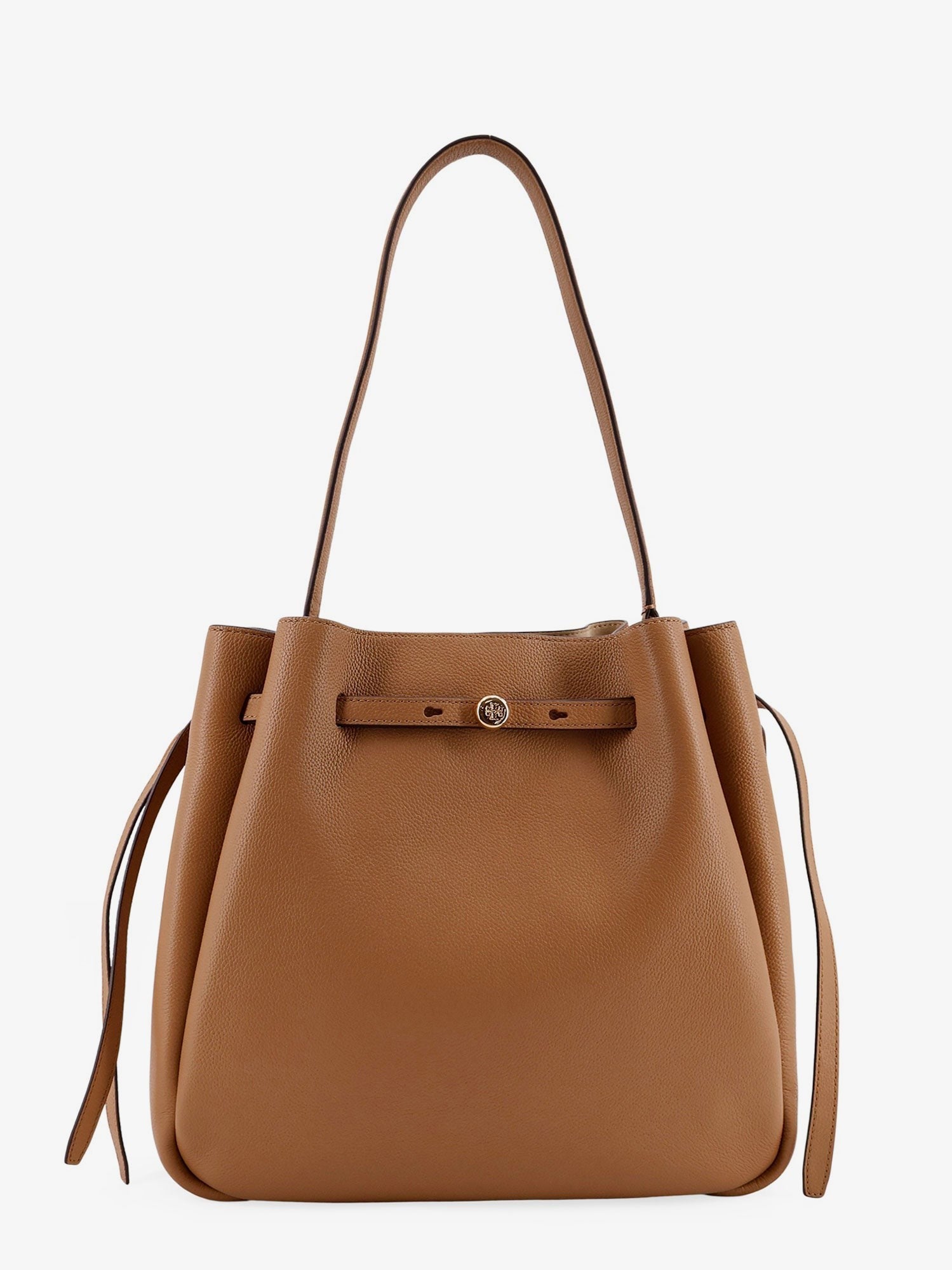 Tory Burch Women's Romy Leather Shoulder Bag Brown