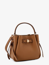 Tory Burch Women's Romy Mini Leather Crossbody Bag Brown