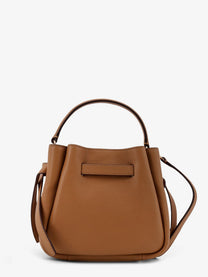 Tory Burch Women's Romy Mini Leather Crossbody Bag Brown