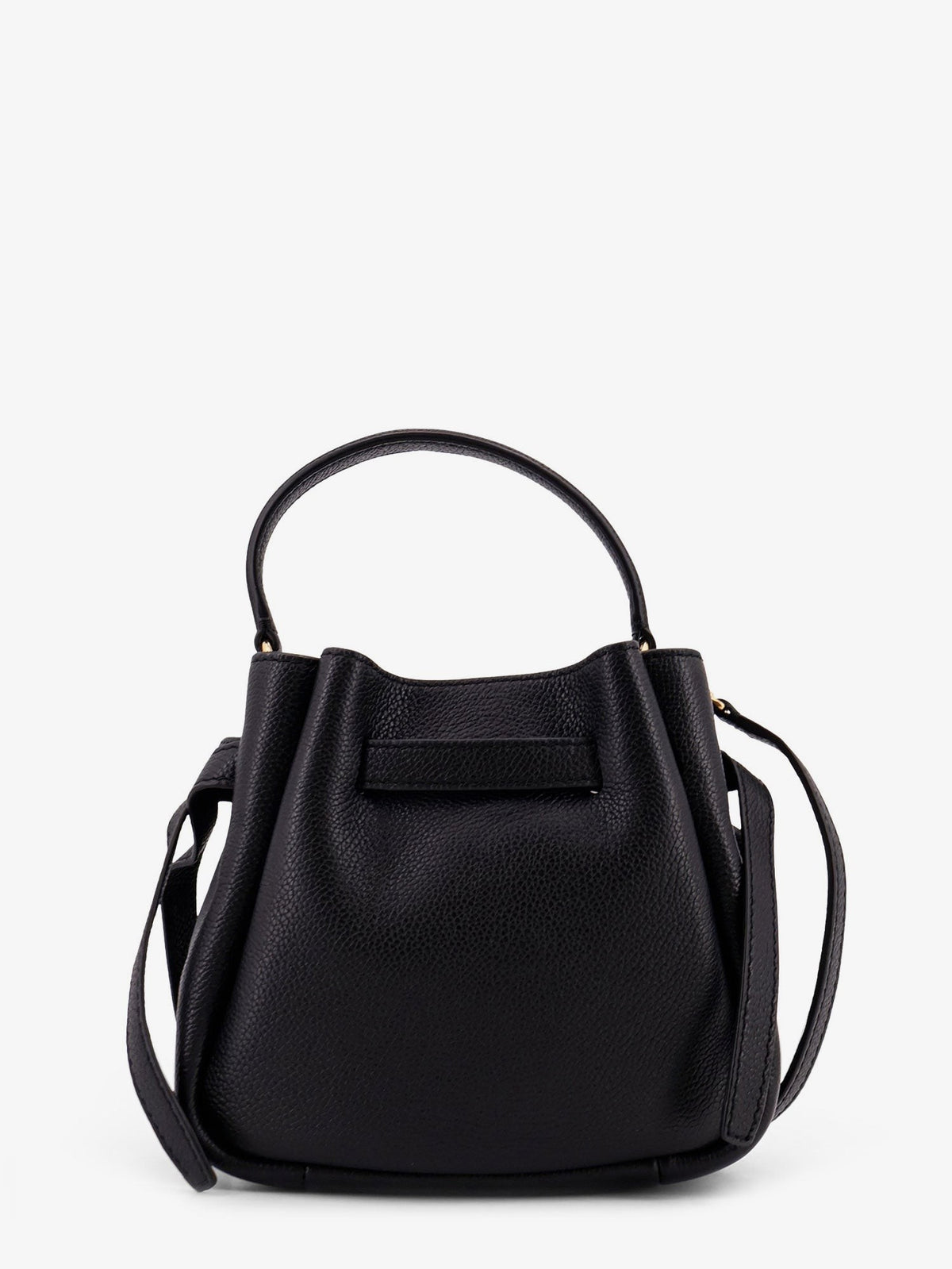 Tory Burch Women's Romy Mini Leather Shoulder Bag Black