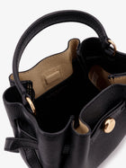 Tory Burch Women's Romy Mini Leather Shoulder Bag Black