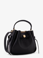 Tory Burch Women's Romy Mini Leather Shoulder Bag Black