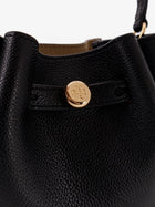 Tory Burch Women's Romy Mini Leather Shoulder Bag Black