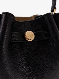 Tory Burch Women's Romy Mini Leather Shoulder Bag Black