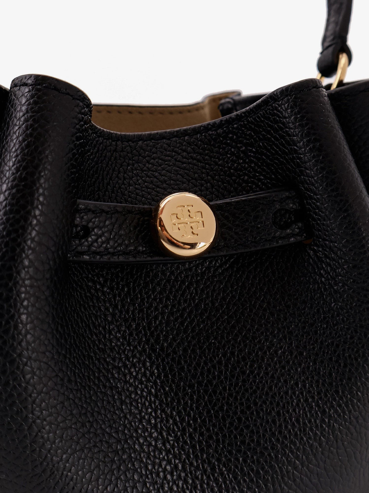 Tory Burch Women's Romy Mini Leather Shoulder Bag Black