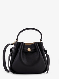 Tory Burch Women's Romy Mini Leather Shoulder Bag Black