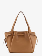Tory Burch Women's Romy Pebbled Leather Tote Shoulder Bag Brown, view 2