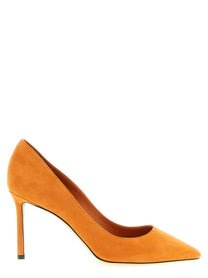 Jimmy Choo Romy Pumps Orange